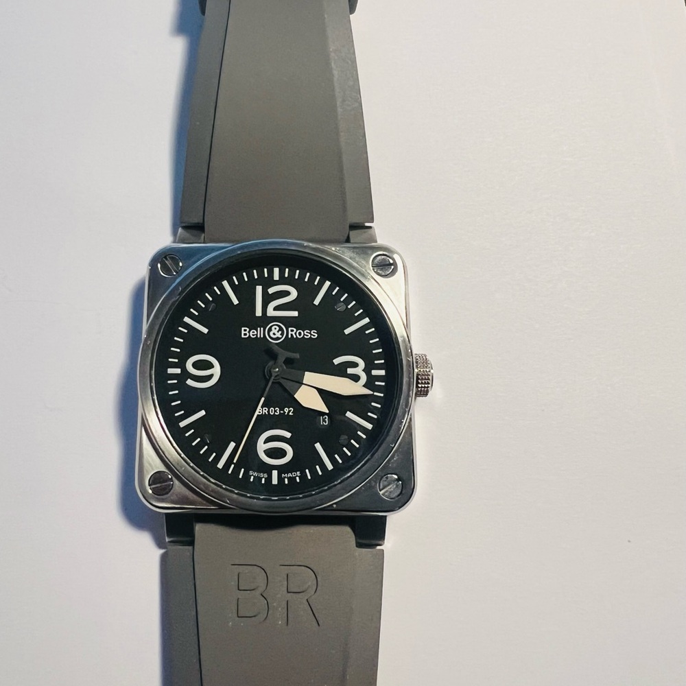 Black and Gray Men's Watch